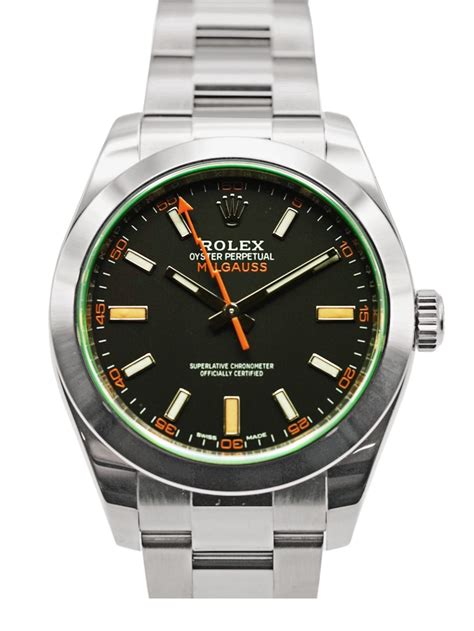 rolex milgauss glass|rolex milgauss models.